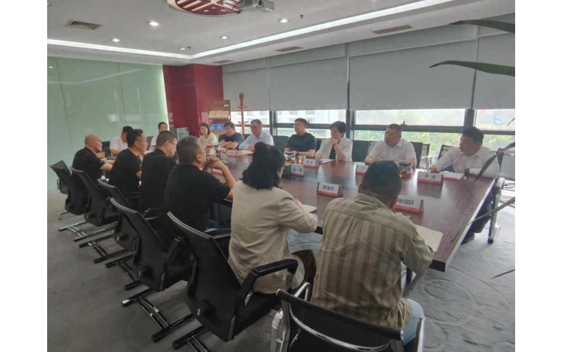 市委副书记、市长程亮赴北京福来时代品牌咨询有限公司洽谈响水国际稻米公园品牌建设事宜